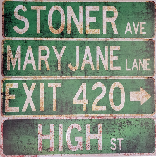 Novelty Street Sign